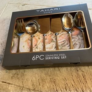 Tahari home 6 pc serving set